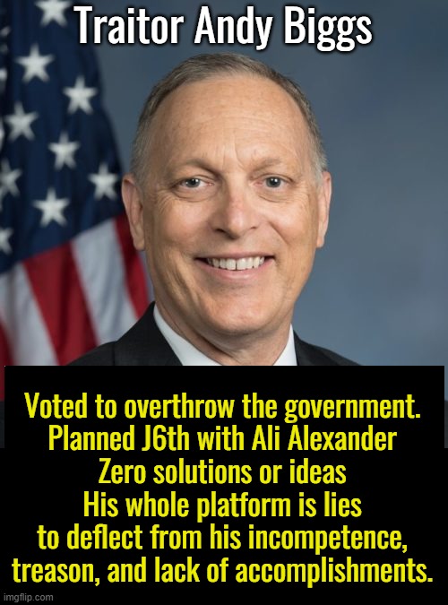 DemocraticDaisy's tweet photo. @RepAndyBiggsAZ https://t.co/SPFh6BRUiC