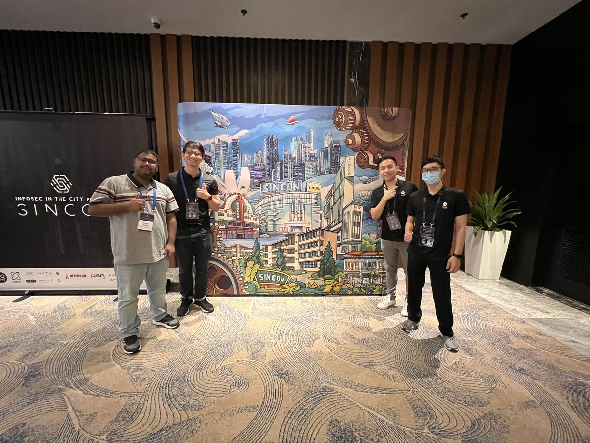 numencyber's tweet photo. SINCON Reloaded Day 2 was glorious! 

We were thrilled to have the opportunity to share our knowledge &amp; insights with the cybersecurity community and are grateful to the organizers for creating such a spectacular event.

See you all again next time! #SINCONReloaded @Infosec_City https://t.co/gWiUmPSYfa