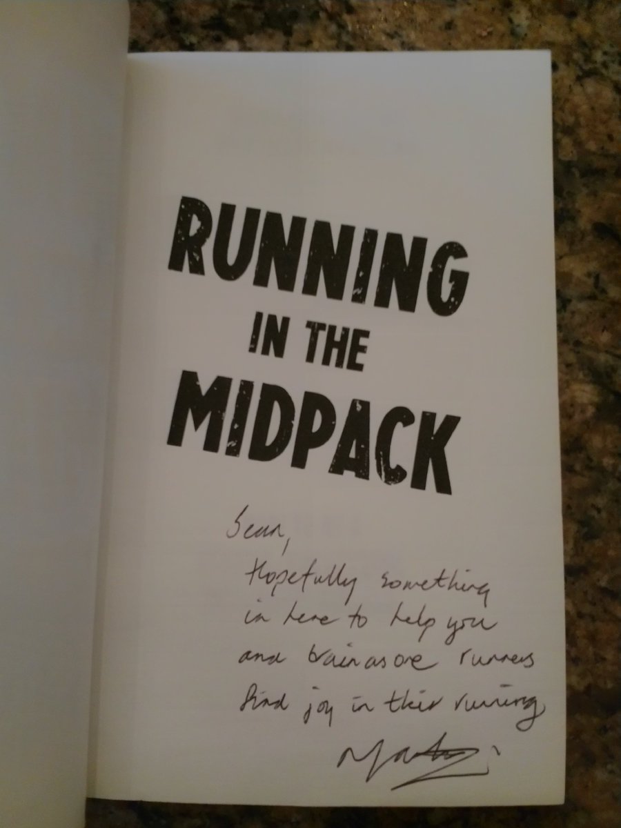 DrRadford's tweet photo. "We love how running connects us to people, places, nature and landscapes."
Received a really nice and unexpected #birthday #gift.
Thank you @myelling
Hope to see you, and catch up again soon.
#run #runner #running #runchat #ukrunchat #runninginthemidpack #book @UKRunChat https://t.co/bWHJjgxxes