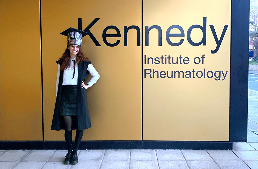 KirOxford's tweet photo. Congratulations to @doro_berthold, @UdalovaLab, for successfully defending her Thesis entitled "Myeloid cells at the onset of colitis in the context of IRF5 deficiency" 🥂🎉
Thank you to examiners Prof Simmons and Prof Hidalgo https://t.co/6wibrfUTUa