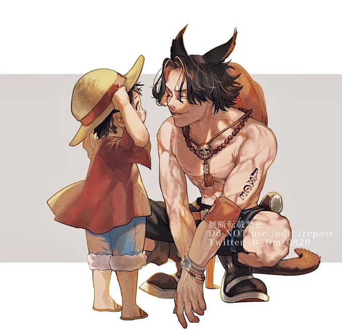 ミコッテとララフェル 