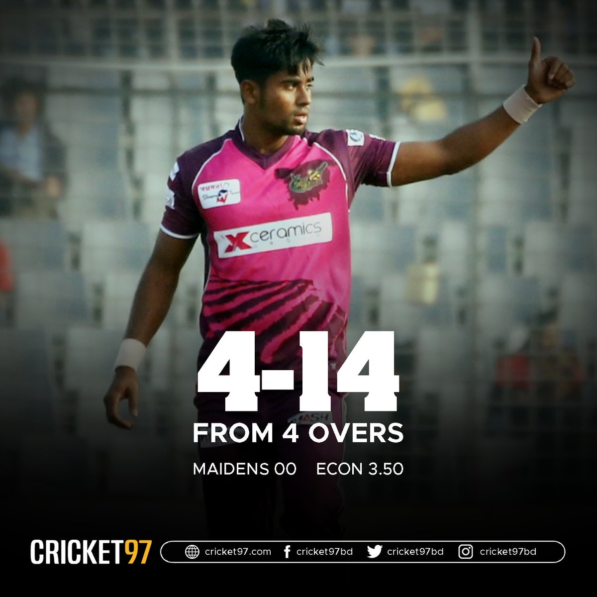 cricket97bd's tweet photo. Career best in T20s for Rejaur Rahman Raja
#BPL #SSvCC https://t.co/7wdFEodtTk