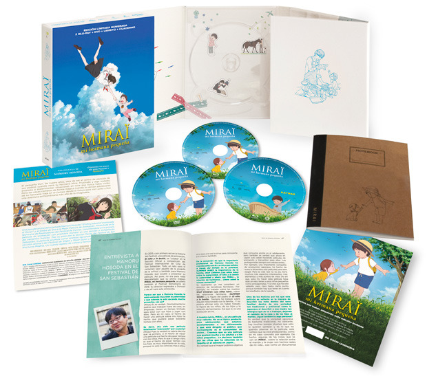 ❗Edición limitada y numerada de Mirai, Mi Hermana Pequeña -dirigida por Mamoru Hosoda- en Blu-ray por 19,95€ en vez de 39,95€
➡️ Elcorteingles mubis.es/comprar/12391/…
➡️ Fnac (20€ socios) mubis.es/comprar/12391/…
Fotos mubis.es/articulos/foto…
Tráiler youtube.com/watch?v=AJmFSN…