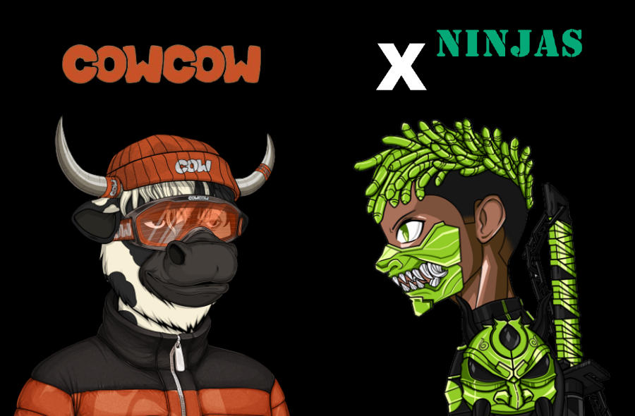 XNinjasNFT's tweet photo. Great to get 5 WLs from @wecowcow team for the Ninjas. Wishing them all the best for their upcoming mint. 

Here's a SFT which can be won on the X Ninjas Discord by Ninja holders. Come drop in on our Discord. All links on https://t.co/LI4ygTi3vu
#XNINJAS #MultiversX #MultiversDAO https://t.co/1F7PcEtQgn