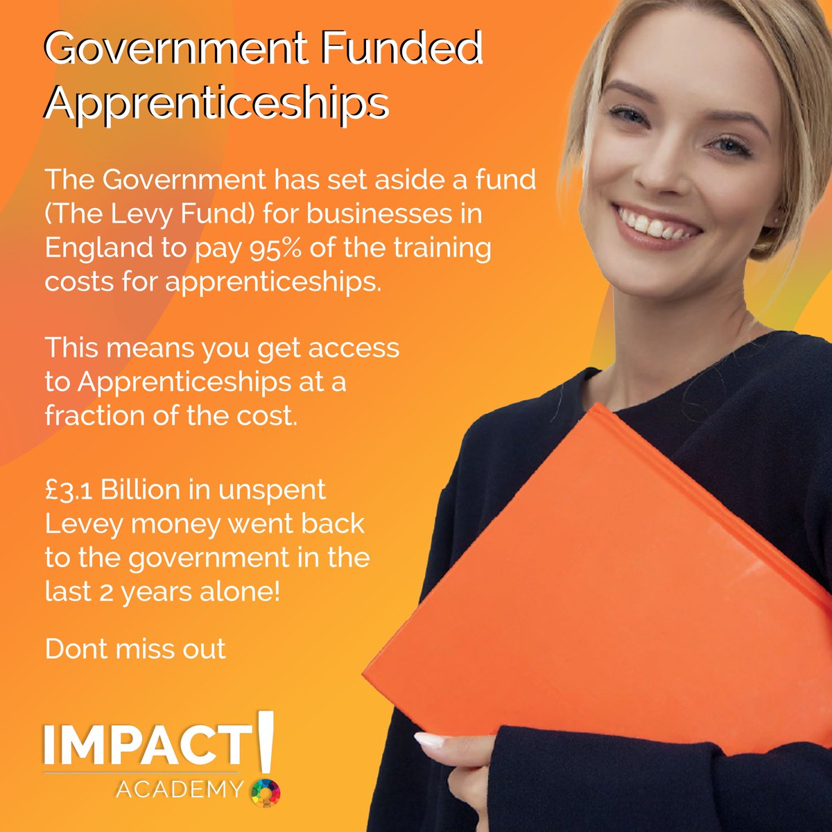 Let's kick-Start the year!

You could be #upskilling your staff from as little as £20/month with the #GovernmentFunds available, so why not act now and enrol your team on a course that could benefit your business? 

Check our bio for more on #apprenticeships