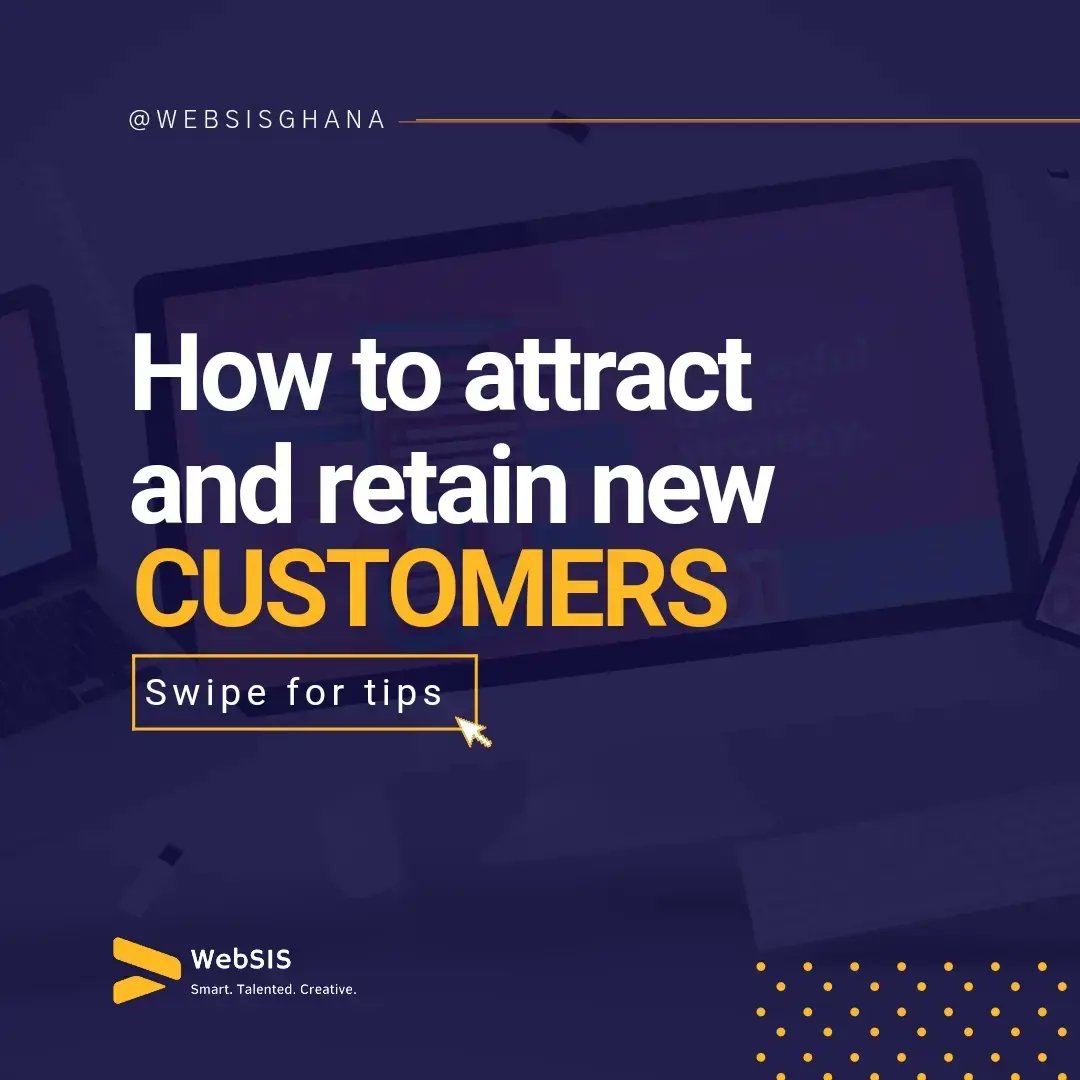 A thread

Websites help you attract customers by providing an easy way for potential customers to find and learn more about your business. A website can show off what makes your business special and provide an opportunity...

 #tips #websitetips #ecommerce #webtips #websisghana