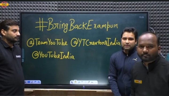 sagarroy_sr's tweet photo. #BringBackExampur  
@TeamYouTube 
@YTCreatorsIndia 
@YouTube 
Back example channal and support for Bivek sir. https://t.co/aBbN6wSyDt