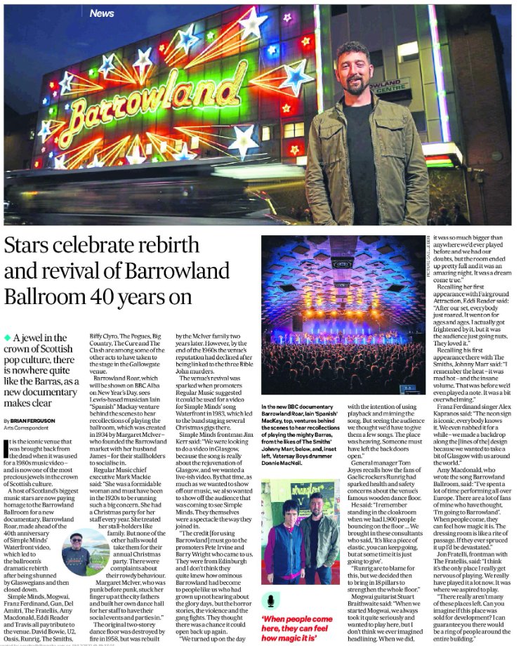 CalumWoodger's tweet photo. It's been a pleasure working on the @bbcalba festive schedule over the past six weeks and I'm delighted to have secured over 1⃣4⃣0⃣ pieces of media coverage for their superb programmes 📺

Thank you to all who have supported - some print highlights below 📰

@ElectrifyLIVE ⚡️ https://t.co/rMfYhHZoLT