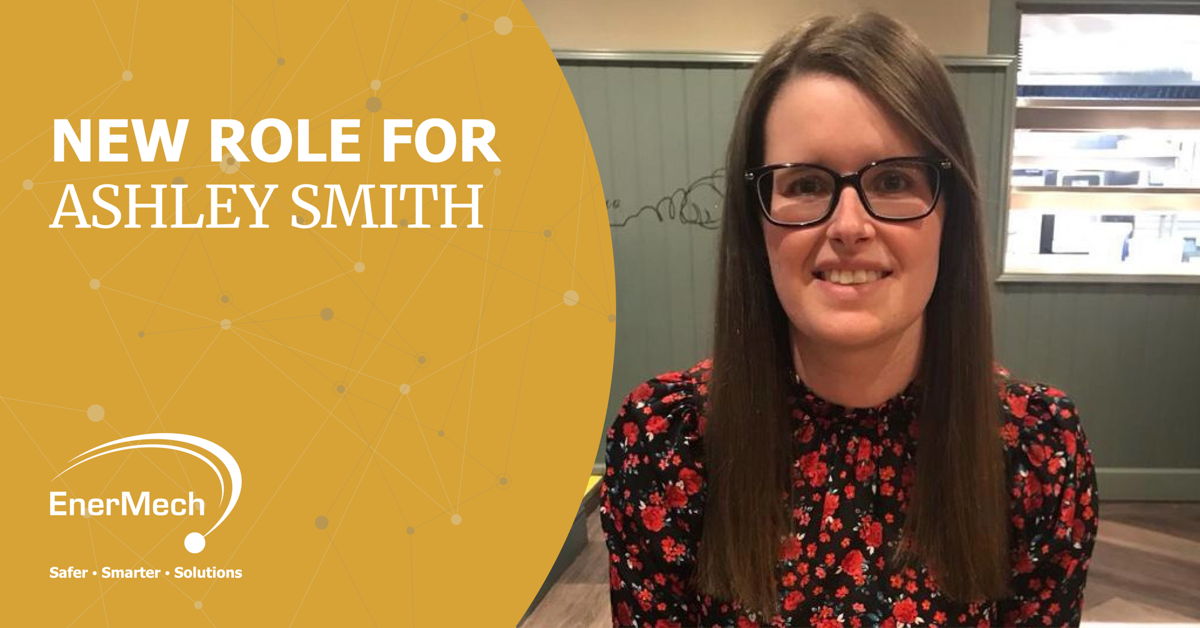 EnerMech's tweet photo. We are pleased to announce that Ashley Smith has been promoted to Account Lead for Process and Industrial. We would like to take this opportunity to congratulate Ashley on her promotion and wish her every success in her new role! #TeamEnerMech #OurTeam https://t.co/mL8LE9BZon