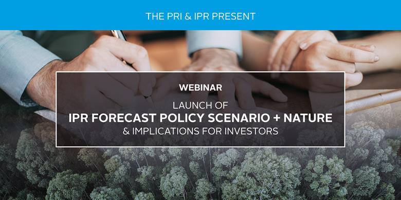 What's coming in #climate & #nature for investors? @VividEconomics Exec Director Jason Eis with @PRI_News @TNFD_ @BNPPAM_COM & @FitchRatings presenting at @InevitablePol_R FPS + Nature launch. Monday 9th Jan. 13:00 GMT/ 14:00 CET / 08:00 ET. Register unpri.org/all-events-and…