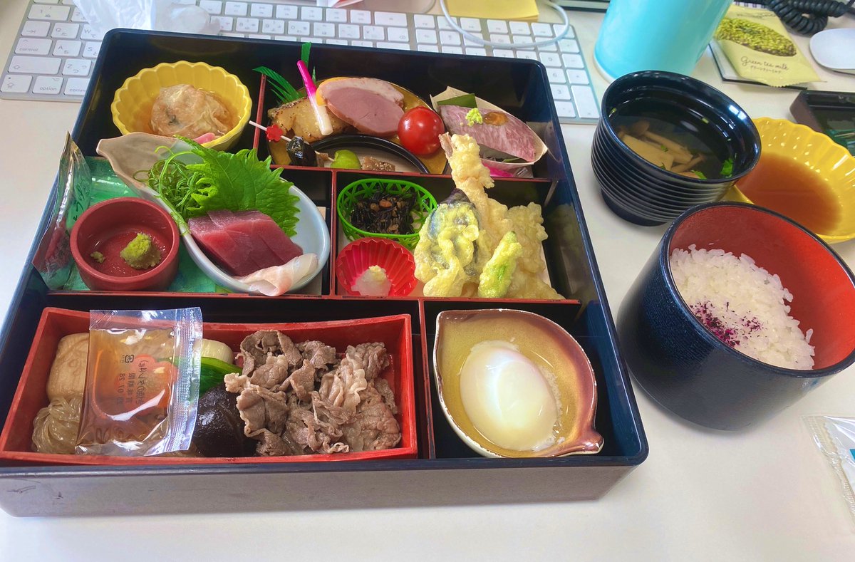 osionosuke's tweet photo. いい弁当すぎた https://t.co/ySPZRsTZnD
