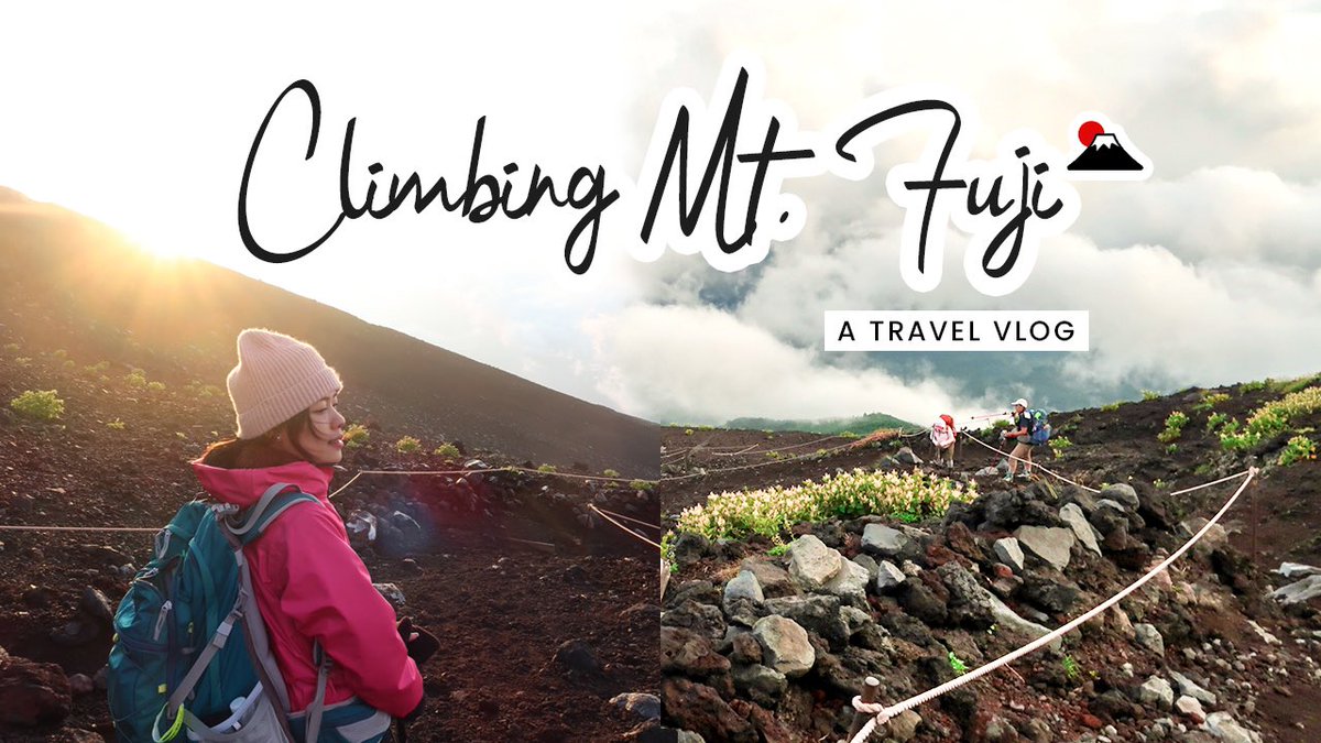 mingmaii's tweet photo. NEW VLOG‼️
My first and most challenging hike ever in Japan 🇯🇵 
Achievement of 3460m (A total of 13hrs back anf forth)

https://t.co/oZvejbqhIl

#lifeinjapan #japantravel #japanvlog #mtfuji #hiking https://t.co/S8b4gqSYo3