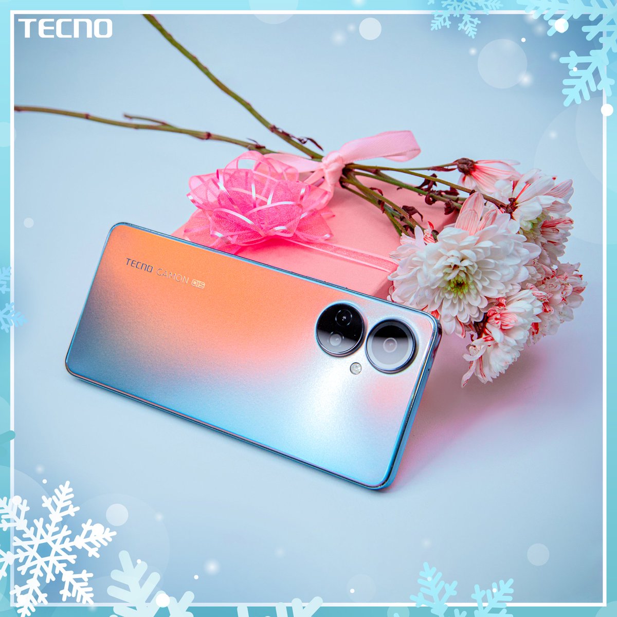 TecnoMobilePK's tweet photo. Is there anything more perfect than #CAMON19Pro as a Gift🎁?

#TECNO #TECNOPakistan #Present #BestGift https://t.co/yvFVI9kvvs