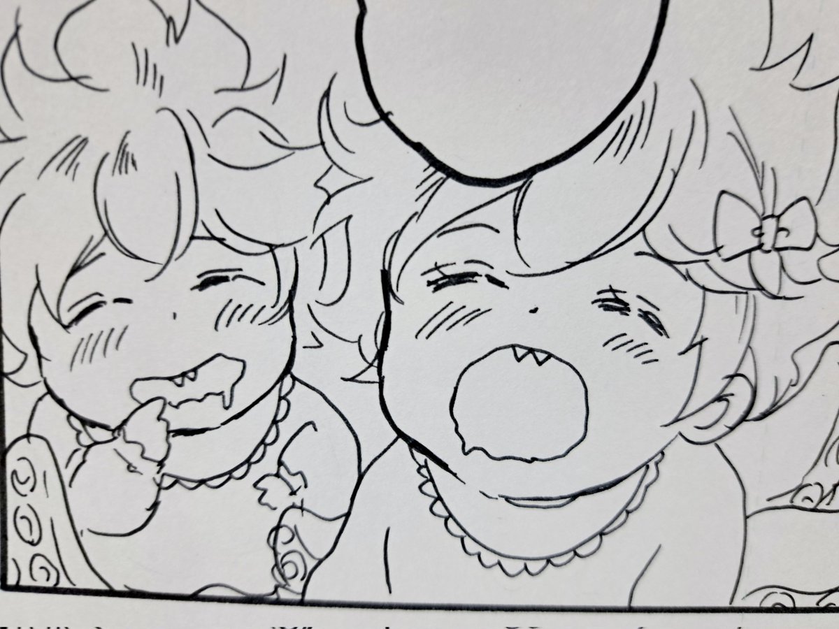 この稚魚ちゃんは可愛く描けたなって😊🐙 