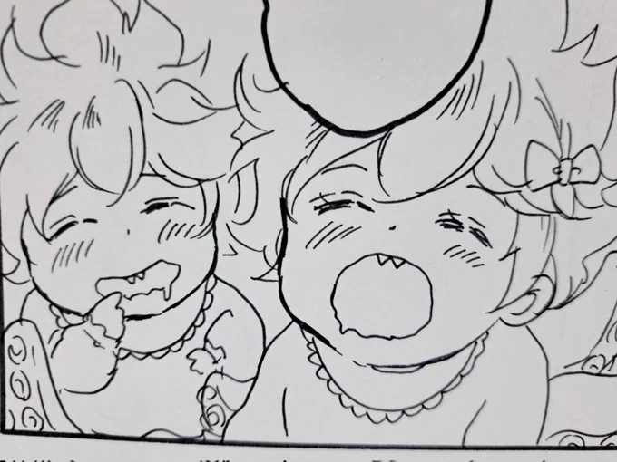 この稚魚ちゃんは可愛く描けたなって😊🐙 