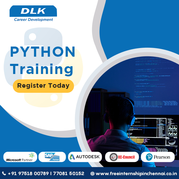 dlk_cdc's tweet image. Python Training in chennai!!!
REGISTER TODAY....