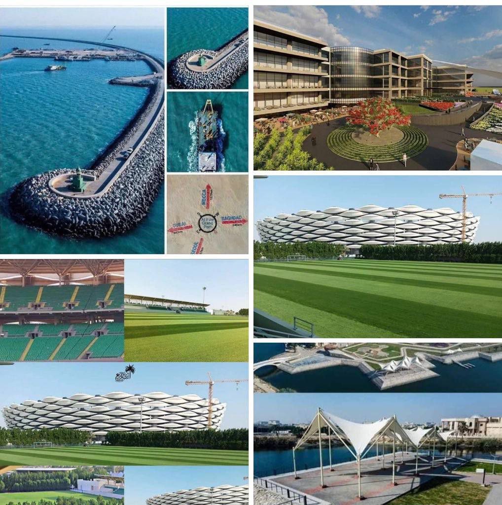 نبارك للعراق ولمدينته #البصرة التجمع الخليجي وعودة الروح والامان والازدهار لبلد التاريخ والحضارة والعروبة #خليجي_25 #البصرة_ديرتكم