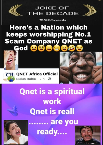 ChetanNaresh1's tweet photo. Don't put your faith in this spiritual work. It is a scam.
.
.
#qnetscam #qnet #qnetcity #qnetofficial #qnett #qnetindonesia #qnetrussia #qnetpro #mlm #qnetvip #qnetindia #networkmarketing #official #qnetkurdistan #qi #marketing #network #questnetscam #qnettajikistan #business https://t.co/gwMZNjOtln