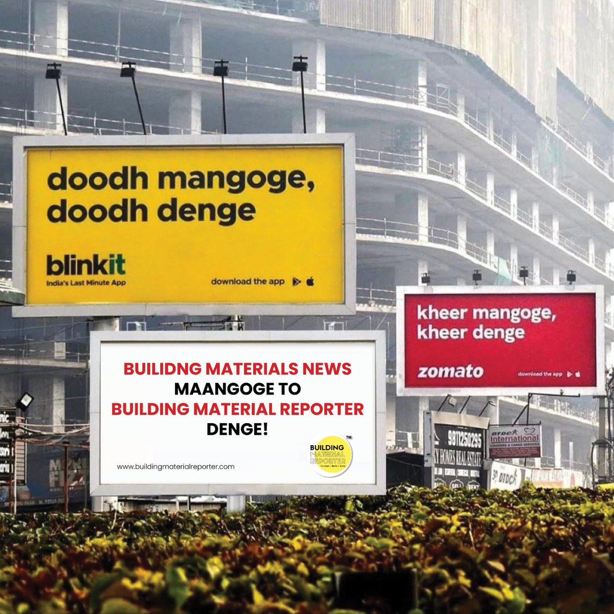 bmreporter's tweet photo. Building Materials Reporter (BMR) is the country's fastest and the most reliable news producer for architecture, design, construction and building materials industry.

#bmr #bmrreporter #buildingmaterialreporter #connectbuildgrow #bmreporter #architecture #design #construction https://t.co/DdcztDxobZ