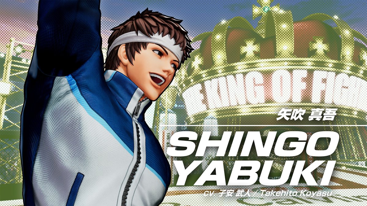SNKPofficial's tweet image. 【KOF XV】
Here's the trailer for SHINGO YABUKI (VA: Takehito Koyasu), KOF XV Season 2's first character which releases Jan 17th, 2023!

&amp;gt;Trailer
youtu.be/Iuv9bxAVRCQ

#KOFXV #KOF15 #ShingoYabuki