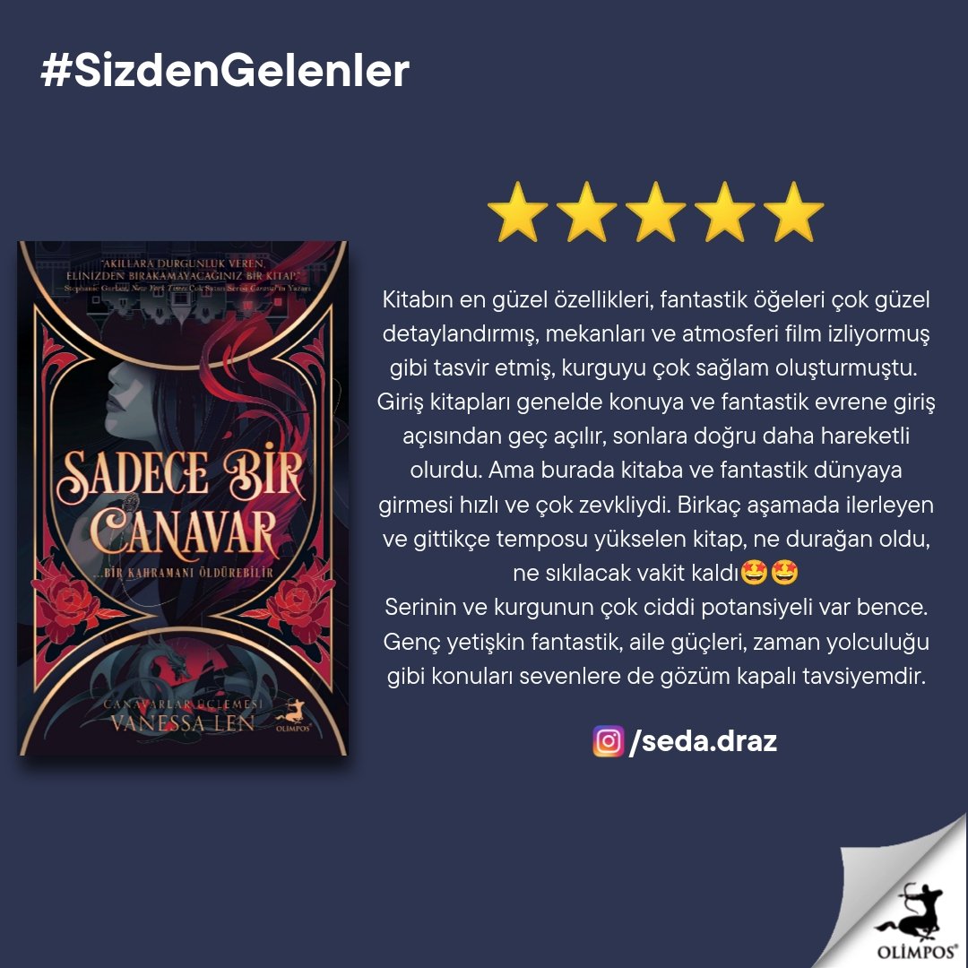 olimposyayin's tweet photo. #sadecebircanavar #onlyamonster #vanessalen #sizdengelenler https://t.co/wL6UZXXCL5