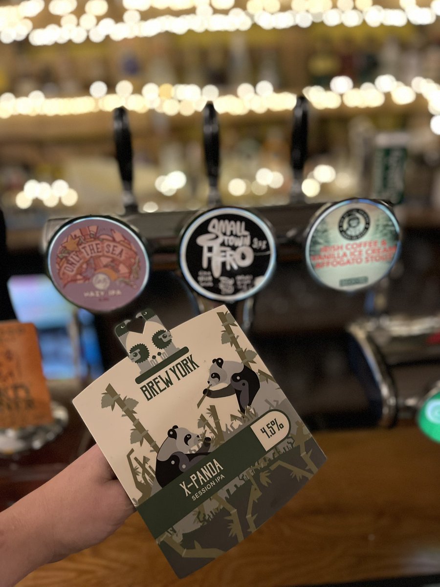 RingwoodRailway's tweet photo. Here’s your Friday guest beer line up
Unity Brew Co  Only the Sea Hazy IPA 6.2%
Small town hero single hope low abv Neipa 3.7%
New Bristol  affogato stout 6%
Brew York X Panda session IPA 4.5%
Each one is a one hit wonder but we’ve got a cellar packed for a  Jan less dull https://t.co/D20OEgEv73
