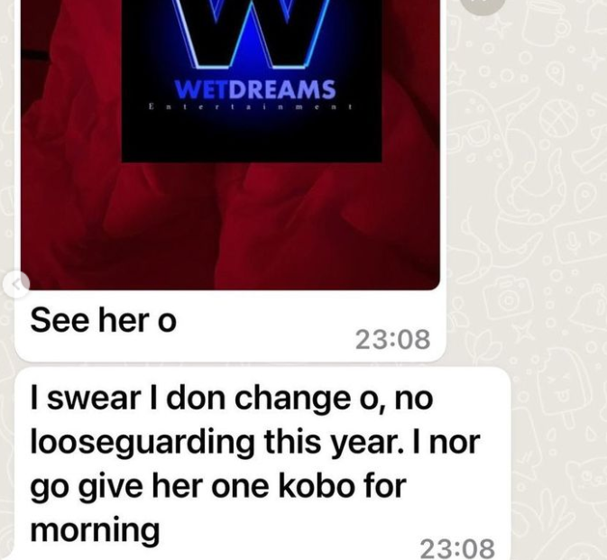 WETDREAMSS69's tweet photo. 🔞 HOOK UP GONE WRONG 🔞

How them go take settle this matter na? Oya just sing lullaby for her baby girl is tire , maybe your bed was too soft 🤣, please temper justice with mercy.

“ uncensored content available in WhatsApp group “ https://t.co/h5UjduqLn7