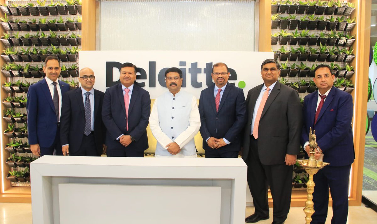 We are proud to announce that Hon’ble Union Minister for Education, Skill Development, and Entrepreneurship, <a href="/dpradhanbjp/">Dharmendra Pradhan</a>, inaugurated Deloitte's new Capability Enhancement Centre (CEC) in Bhubaneswar.