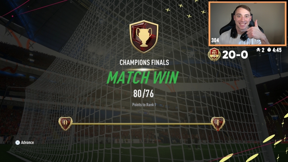 Shawrey_'s tweet image. The Earliest 20-0 in FUT Champs History? 2 Hours 30 Mins from 8am? Kingy aha!