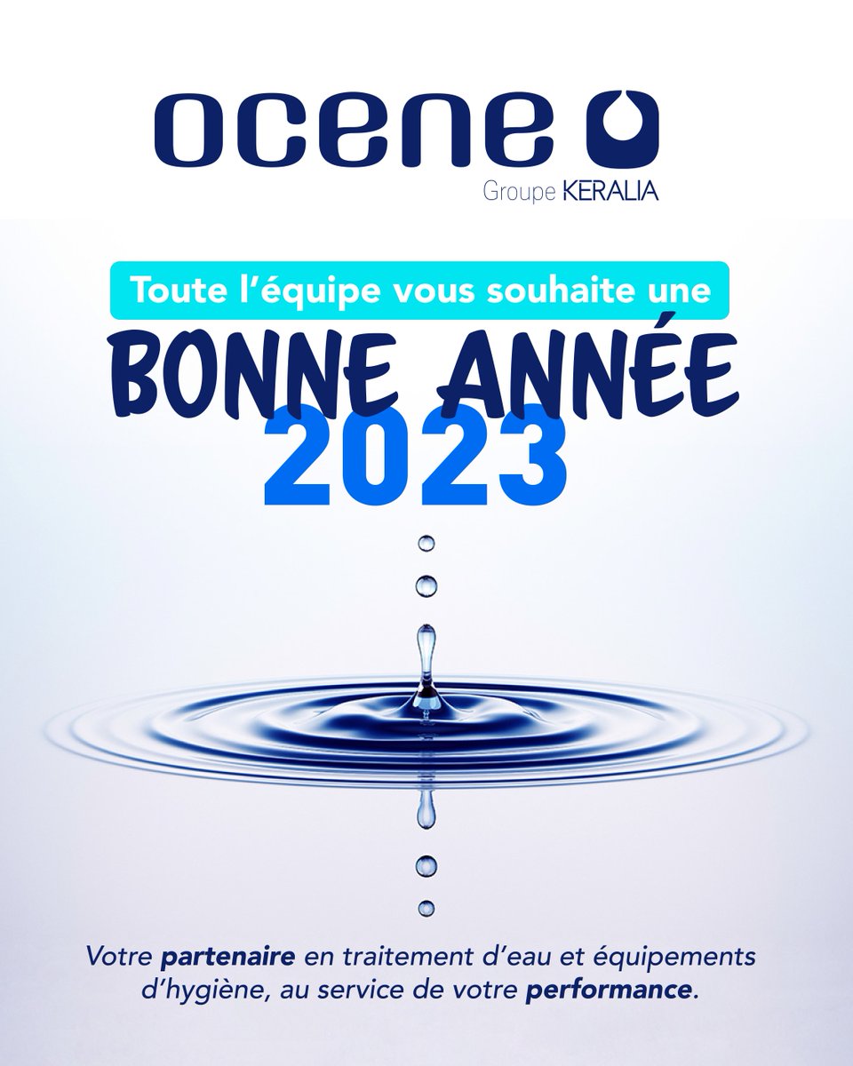 🎉 Nos meilleurs vœux pour cette nouvelle année ! OCENE et toute ses équipes vous remercient pour votre fidélité et votre confiance.
Nos vœux en vidéo ! 👉 bit.ly/3CpMtLm