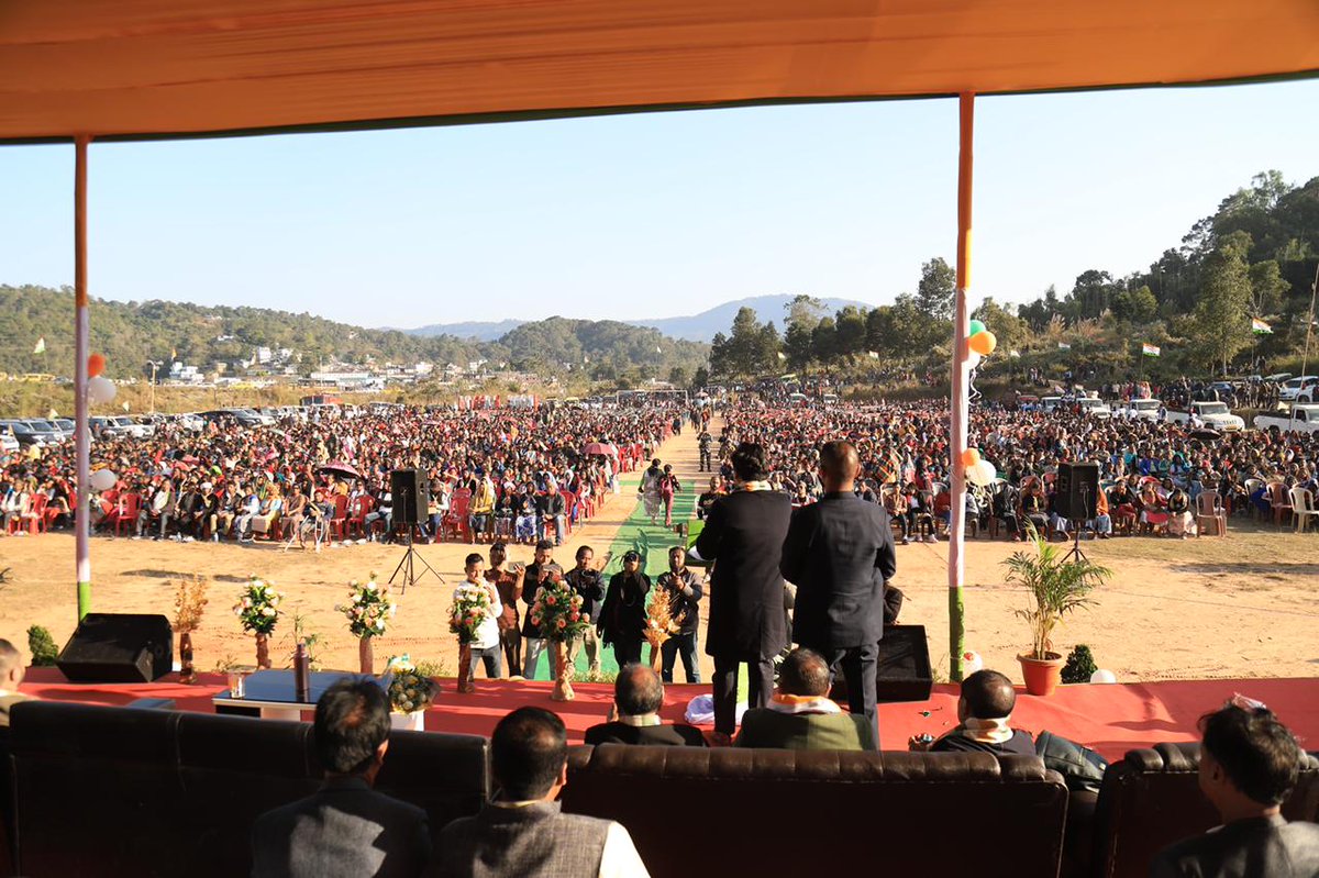 MLwithConrad's tweet photo. Glimpses from the joining of Hon'ble MLA Bah Jason Sawkmie Mawlong and Former MDC Bah Donkupar Sumer join the party today at Umsning, Ri Bhoi District.✨
.
.
.
#NPP #MeghalayaWithConrad #PeoplesCM #ConradSangma #leadership #umsning #RiBhoi #MLA #besttomorrow https://t.co/a8JRTcVWGo