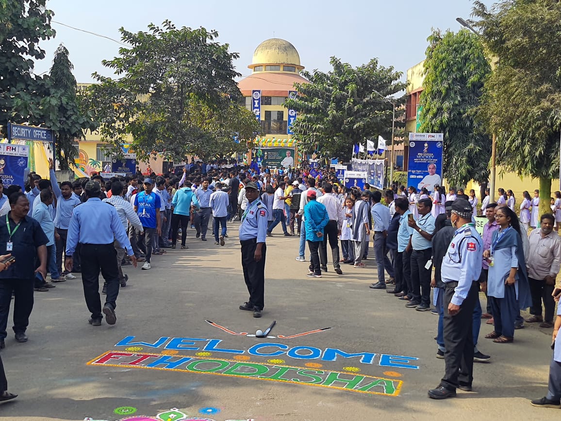 ParjangBdo's tweet photo. During Welcome celebration of FIH World Championship Trophy Today at IGIT Sarang to be played at Bhubaneswar and Rourkela from 13th January 2023. https://t.co/FBqIvHAGbd