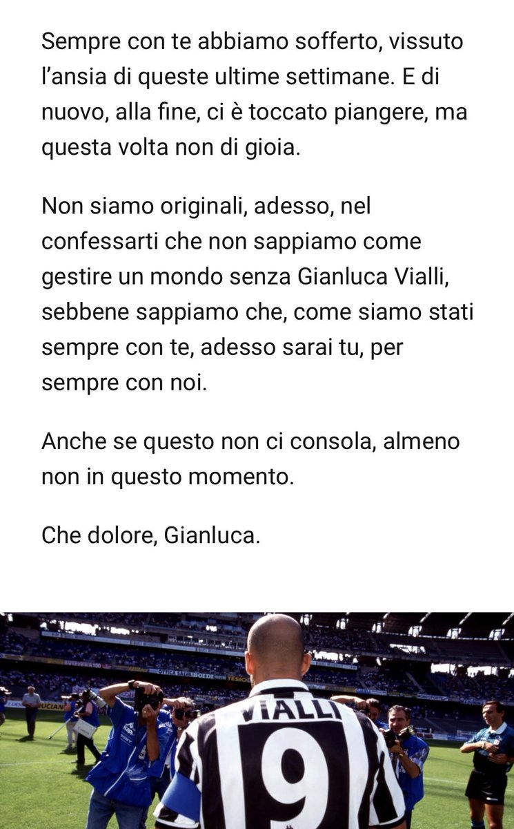 vane___96's tweet photo. La Juventus fc ha deciso di farmi piangere ancora di più 💔 https://t.co/Ywo9vpCYXd