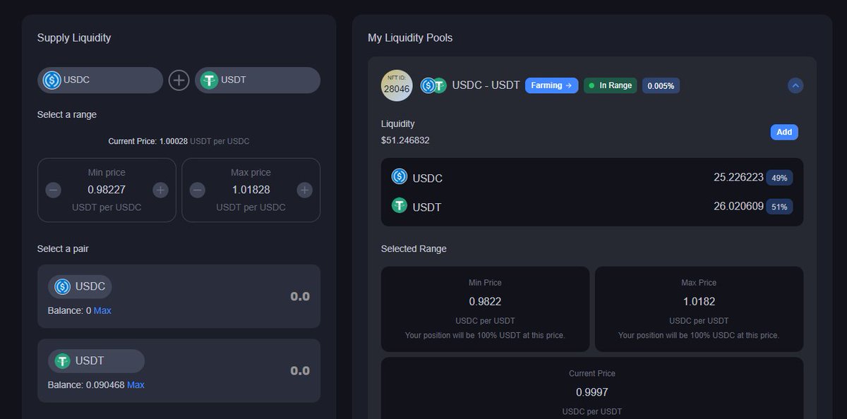 Adewumismart's tweet photo. This was good experienced for me. @dappOS_com did great job when launch the pilot version of @QuickswapDEX .
This will lower the barrier of entry on DeFi , specially for newcomers on DeFi !
Goodjob dev ! https://t.co/y9bim1Lma9