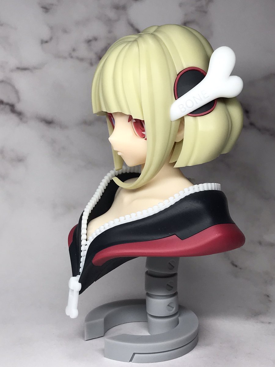 「別角度。 」|榎木（えのき）ともひで 骸骨少女「富井アンナ」レジン版WEBショップで販売中のイラスト