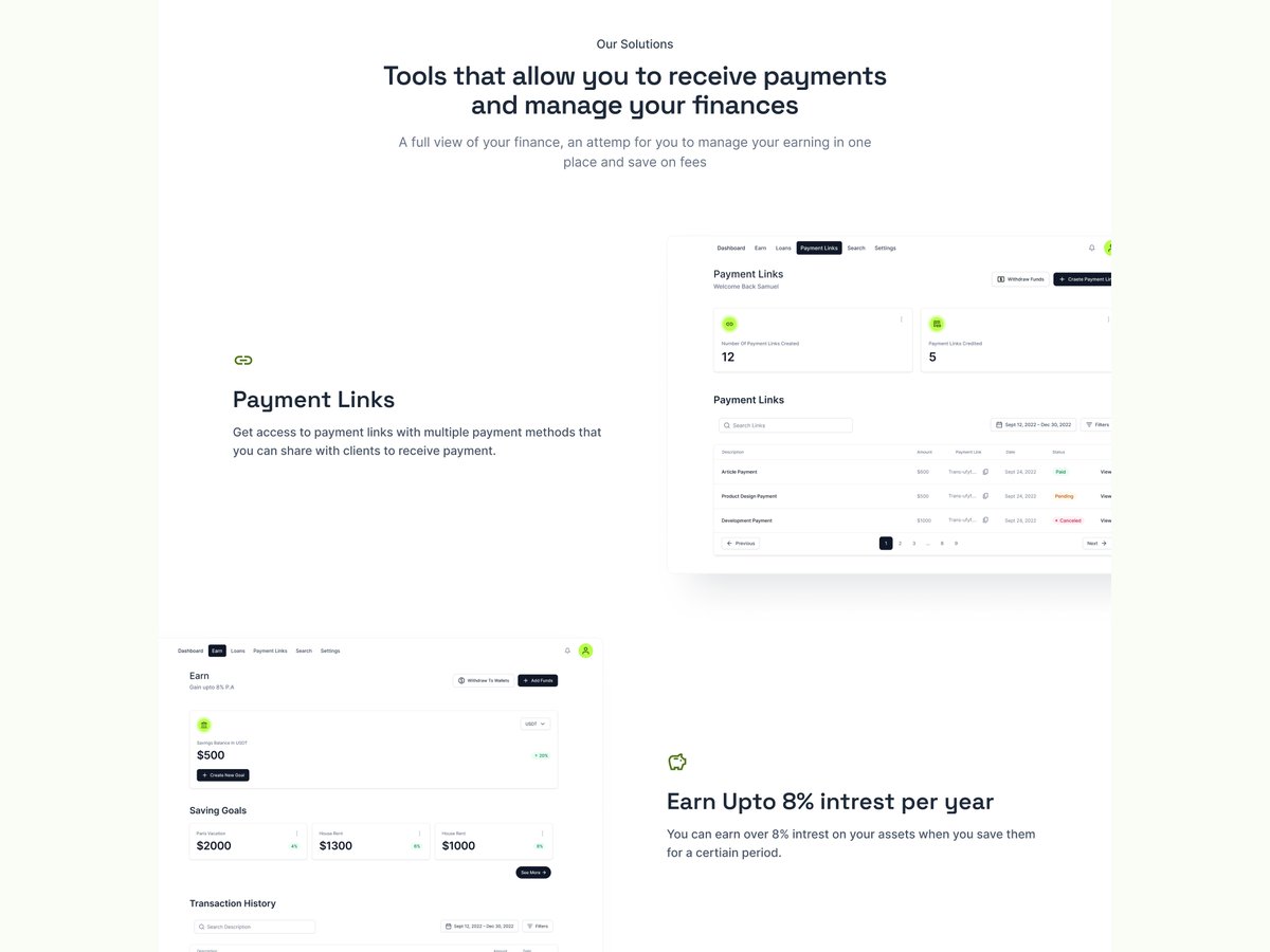 the_icon_x's tweet photo. Day 1 
Earn app website design
#30daysofproduct https://t.co/yeNCLlqDnf