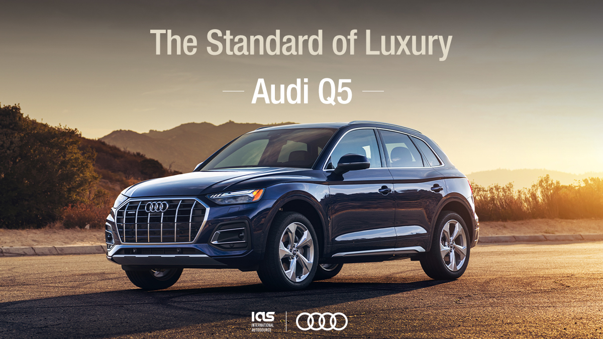 IntlAutoSource's tweet photo. The Audi Q5 is the benchmark for SUVs offering comfort, expressive styling, and progressive technology.
Prepare for an uplifting driving experience. Finance or lease an Audi without a US credit history: https://t.co/9a5sba9CFh
#audi #carbuying #expat #movingtotheUS https://t.co/GJzYNGYKfG