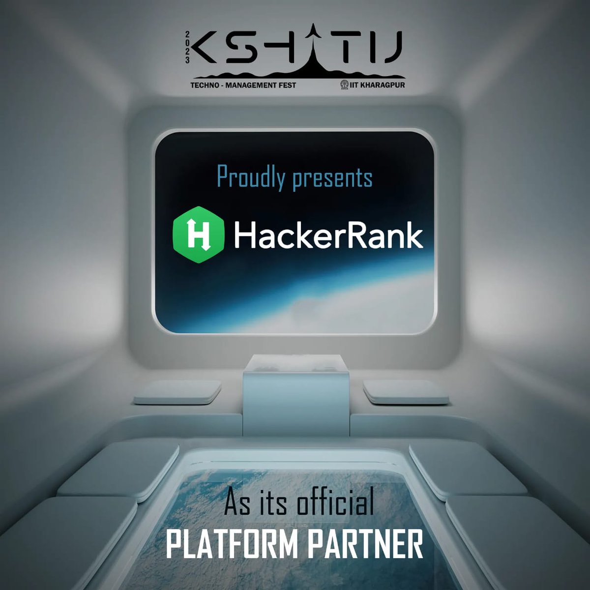 ktj_iitkgp's tweet image. We are delighted to announce that HackerRank is associating with Kshitij as &quot;Platform Partner&quot;

#HackerRank #PlatformPartner #ktj #ktj23 #iitkgp #iitkharagpur