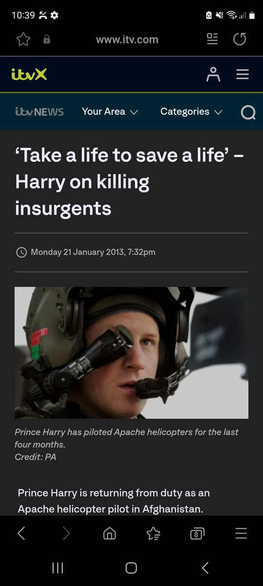 Vixxylixxy's tweet photo. The media seem outraged that Prince Harry has said that he killed 25 Taliban in Afghanistan..

Here is the media 10 years ago.. https://t.co/T8DrgwzEZ5