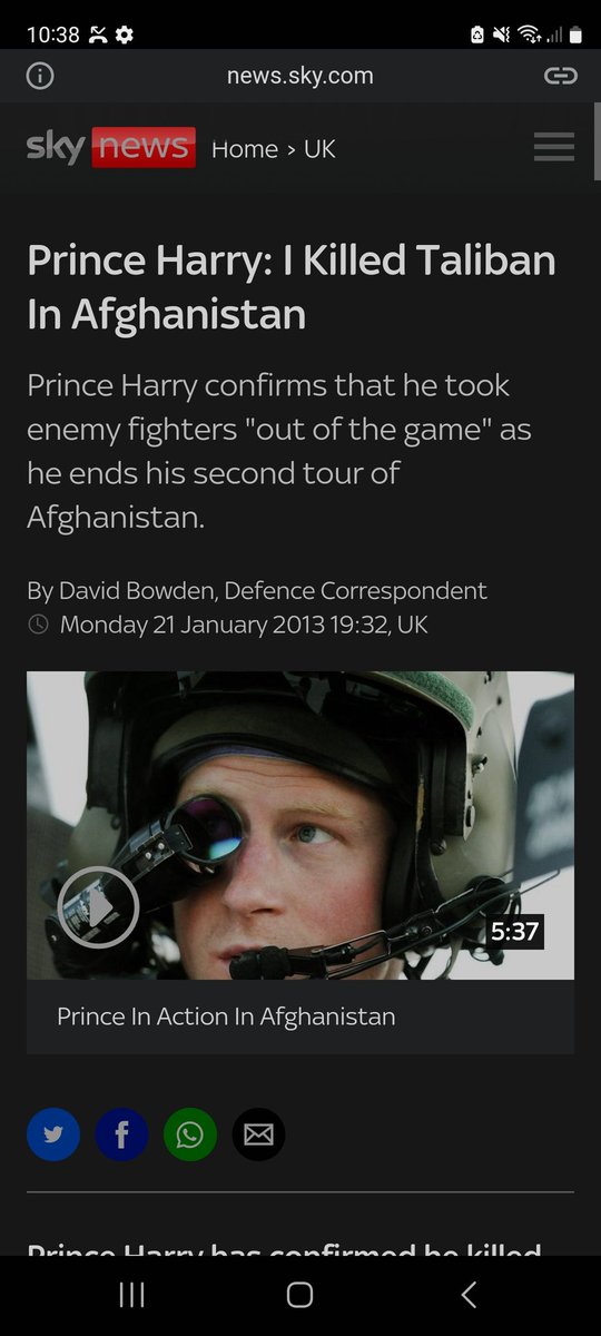 Vixxylixxy's tweet photo. The media seem outraged that Prince Harry has said that he killed 25 Taliban in Afghanistan..

Here is the media 10 years ago.. https://t.co/T8DrgwzEZ5