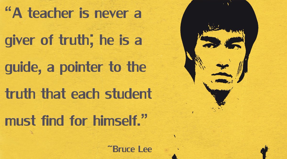 A teacher is never a giver of truth; he is a guide, a pointer to the truth that each student must find for himself
#education #leader #school #student #sped #autism #stem #cte #votech #specialeducation #teachertwitter
