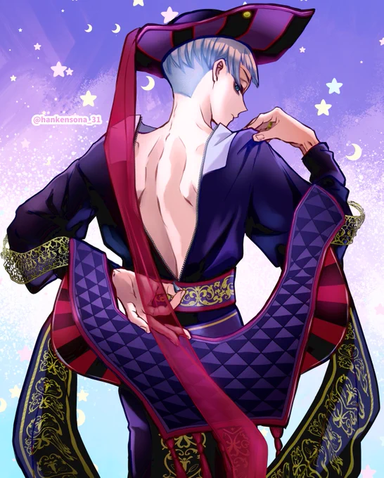 #ロロの日なのでロロくんください背面は背中を見たすぎて捏造しました 