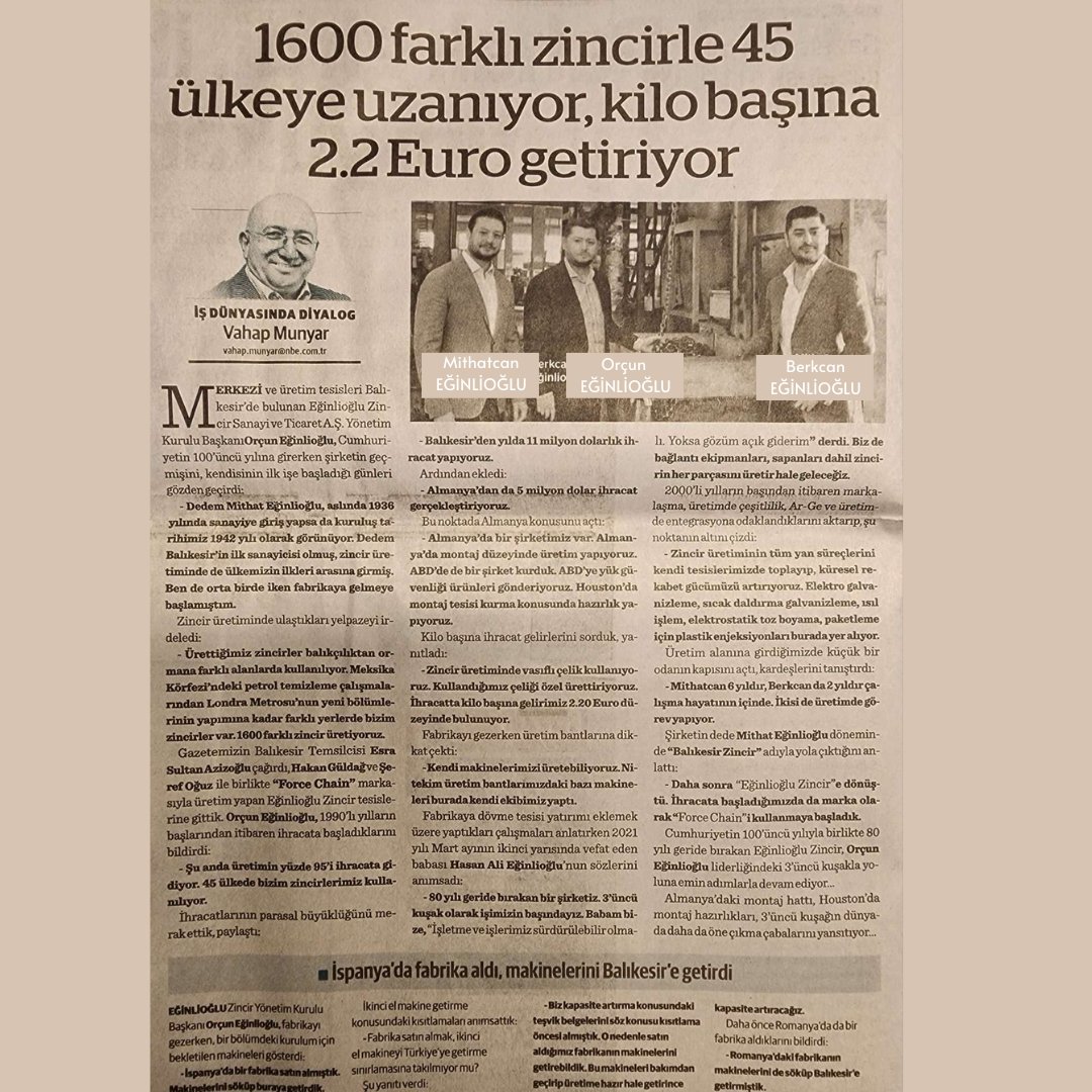 force_chain's tweet photo. Nasıl bir ekonomi Yönetim Kurulu Başkanı Sn. Hakan Güldağ'a , Yayın Kurulu Başkanı Sn. Şeref Oğuz'a , Genel Koordinatör Sn. Vahap Munyar'a ve Balıkesir temsilcimiz n Sultan Azizoğlu'na firmamızı ziyaretleri ve keyifli sohbetleri için teşekkür ederiz.

#forcechain  #dünyagazetesi https://t.co/4wiGHVAKUt
