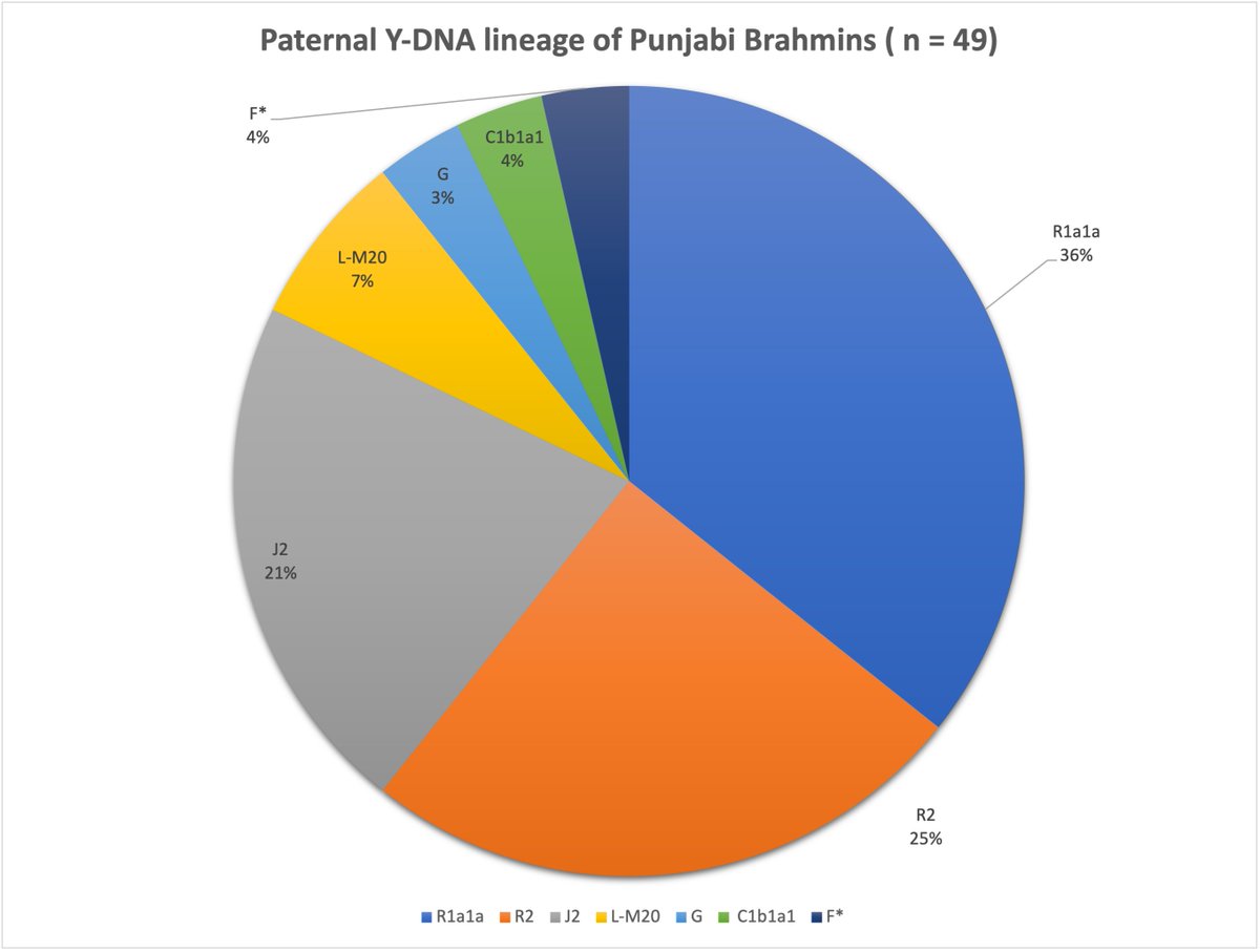Y-haplogroup paternal lineages of the Punjabi Khatris & Punjabi ...