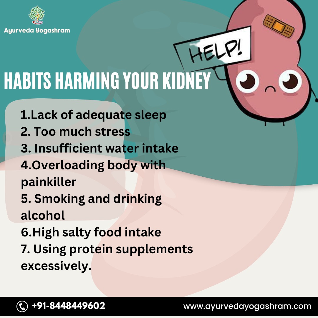 naveenarya's tweet photo. 𝐇𝐀𝐁𝐈𝐓𝐒 𝐇𝐀𝐑𝐌𝐈𝐍𝐆 𝐘𝐎𝐔𝐑 𝐊𝐈𝐃𝐍𝐄𝐘.

#love #ayurvedamedicine #herbs #healthyliving #massage #ayurvedahealing #healing #ayurvediclifestyle #dosha #nutrition #immunity #lifestyle #holistic #ayurvedaindia #ayurvedatips #detox #weightloss #ayurvedayoga #panchakarma https://t.co/InS0QpbHWu
