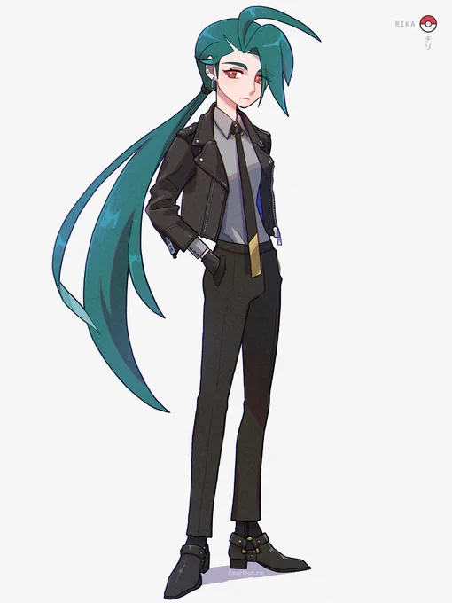 チリちゃんライダース着て 