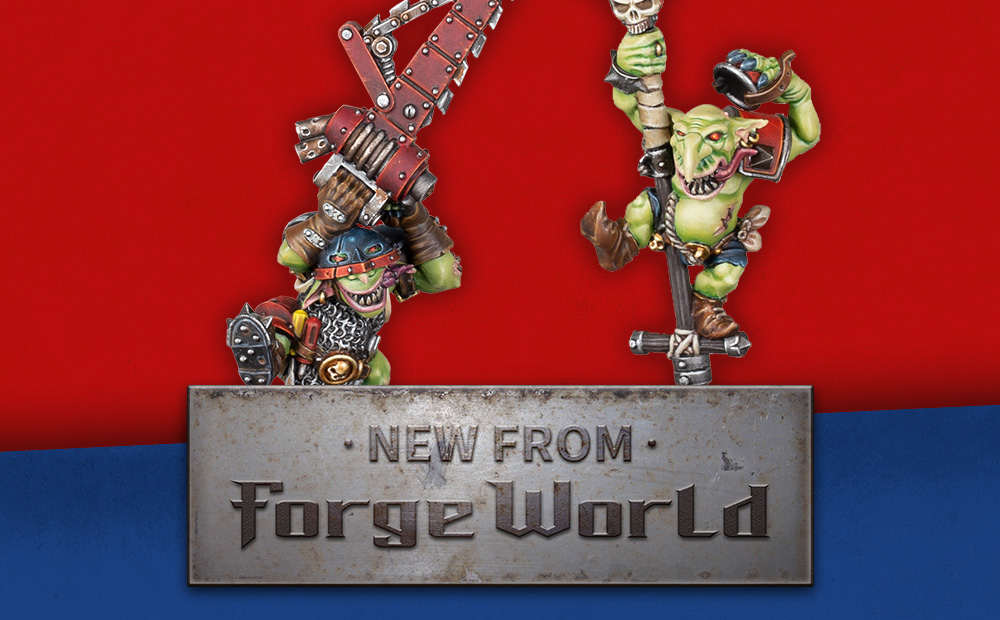 "What can you tell us about these new Goblin players, Bob?" – Jim
"They'll cause a LOT of mischief before they get sent off, Jim!" – Bob

Grab Nobbla Blackwart and Scrappa Sorehead, plus some classic Space Marines upgrade kits. bit.ly/3IqUzqQ 

 #WarhammerCommunity