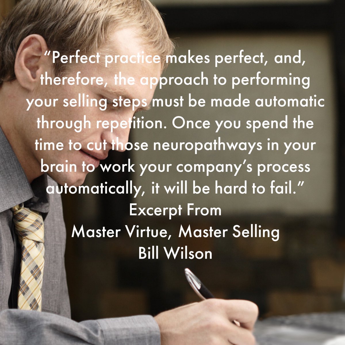 BillWilsonSales's tweet photo. Practice reinforces productive and non-productive behaviors. PERFECT Practice makes perfect what you set out to master!
#perfectpractice #golf #practice #confidence #pcc #postoftheday #thoughtoftheday #inspirational #betterprogramming #betterlife #putinthework #justthebeginning https://t.co/DFAUe1ryIJ