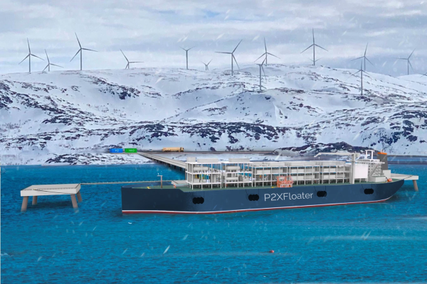 H2Carrier and Anori developing PtX project in Greenland; production of green ammonia on floating platform P2XFloater dlvr.it/SgSydz