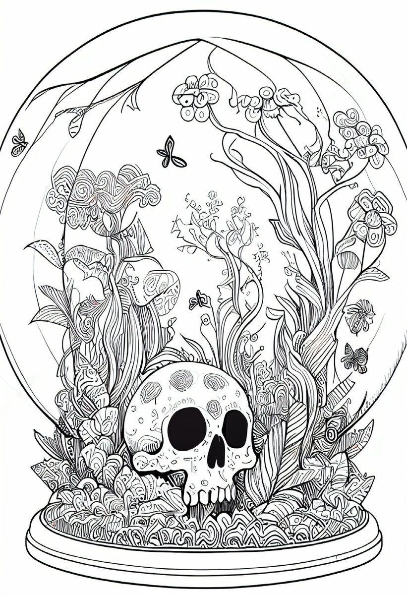 ArtHPLeviathan's tweet photo. New book live! Tiny Worlds Skull Globes Coloring Book! #Skullgirls #skullgirlsfanart #skull #skulls #skullish #skullart #skullcoloringbook #coloringbook  #adultcoloringbook 65 new 8.5 x 11 full page "skull globes" to color!

https://t.co/bTwXmNq08S https://t.co/Xfys9xCZVf